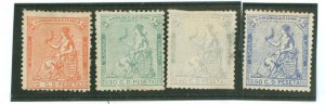 Spain #191/193/197 Unused Single