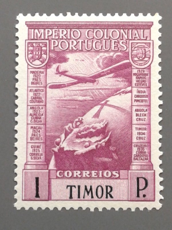 Timor C9 VF Mint Lightly Hinged. Scott $ 17.50