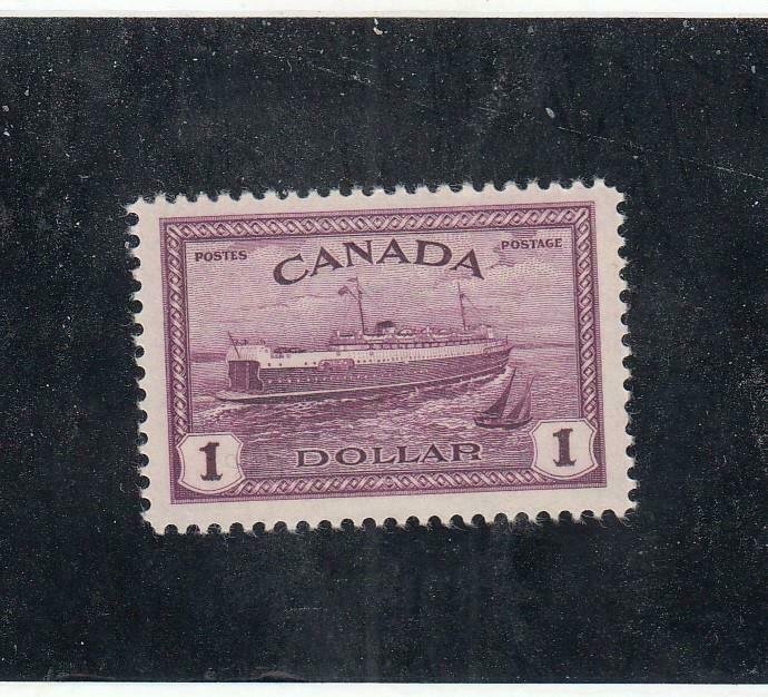 CANADA MLK22 # 273 VF-VF-MNH $1 PEI FERRY BOAT CAT VALUE $77.50