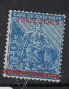 Cape of Good Hope SG 34 MOG (4ftp)