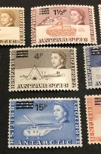 1971 British Antarctic Territory Scott # 25-38 SG 24-27 MNH Mint Unmounted