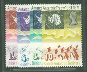 British Antarctic Territory #39-42  Single (Complete Set)