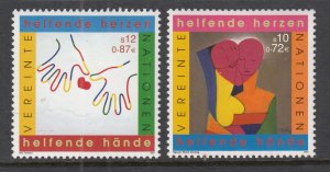 UN Vienna 288-289 MNH VF