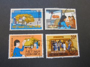 Vietnam 1969 Sc 351-54 set FU