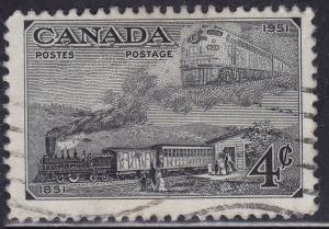 Canada 311 Postage Stamp Centenary 1951