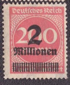 Germany 269 1923 MNG