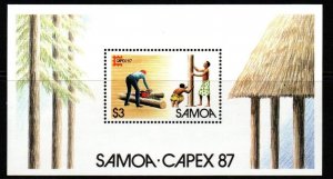 SAMOA SGMS753 1987 CAPEX 87 MNH