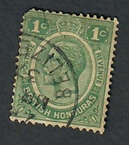 British Honduras #92 used single