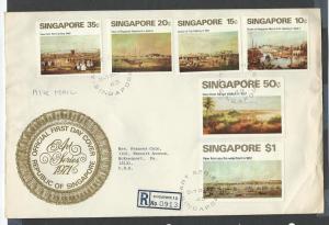 Singapore Used  Scott cat.# 144 - 149