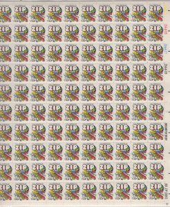 Scott  1511 - Zip Code. Sheet of 100. MNH. OG. #02 1511sh100