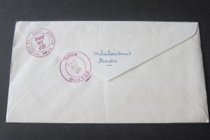 Netherlands 1963 Sc B378-82 FDC