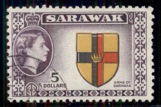 SARAWAK #211 Used, Scott $21.00