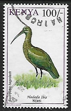 Kenya # 610 - Hadada Ibis - used     [KlBlw]