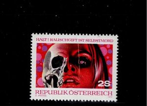 Austria Scott #938, Single 1973 Complete FVF MNH