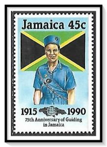 Jamaica #721 Girl Guides MNH