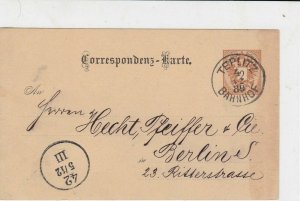 austria 1899 stamps card ref 20905