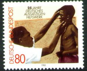 Germany Scott 1377  MNH** 1982 Leper stamp
