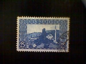 Bosnia and Herzegovina, Scott #37, used (o), 1906, Bey's Mosque, 25h