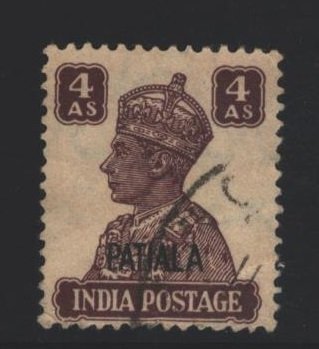 India Patiala Sc#O72 Used