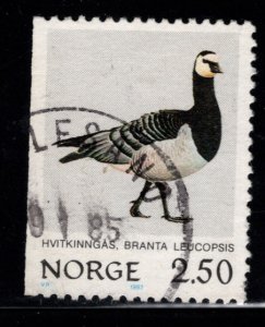 Norway Scott 822 Used Goose Bird stamp