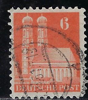 Germany AM Post Scott # 638, used