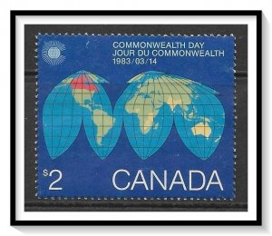 Canada #977 Commonwealth Day NG