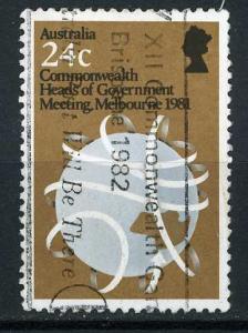 Australia 1981 - Scott 814 used - 24c, Globe 