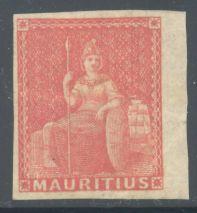 Mauritius 7 Unused/Hinged - Crease 