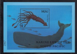 Palau 566 Giant Squid SS mnh