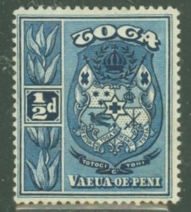 Tonga #38v  Single