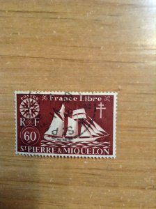 St Pierre & Miquelon SC 305 used