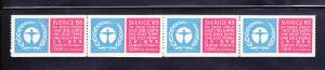 Sweden 933 Strip MNH Environment Emblem