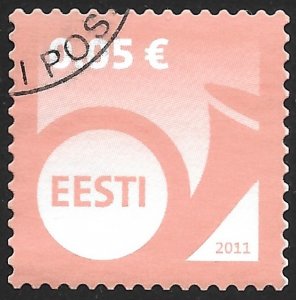 Estonia #659 5c Post Horn