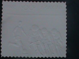 ​GUYANA-1996-SILVER REPLICA-SUMMER OLYMPIC GAMES MNH STAMP- VF- VERY LIMITED