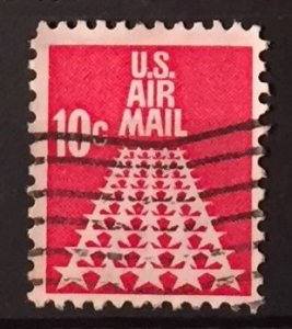 US #C72 Used F/VF - Airmail Red