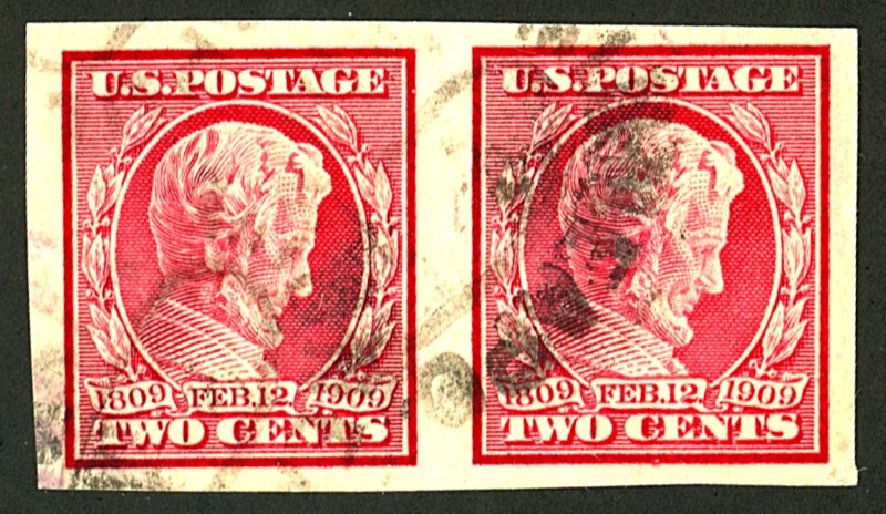 U.S. #368 USED PAIR