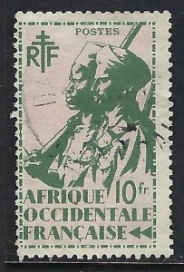 French West Africa 33 VFU Z495