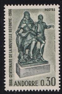 French Andorra Folk Dancers (Scott #173) MNH