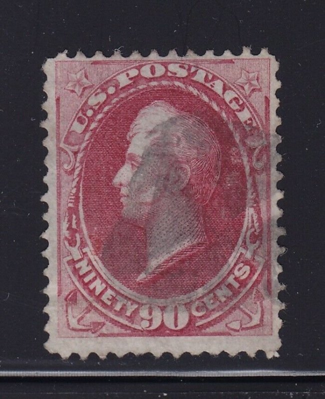 191 F-VF used neat cancel with nice color cv $ 360 ! see pic !