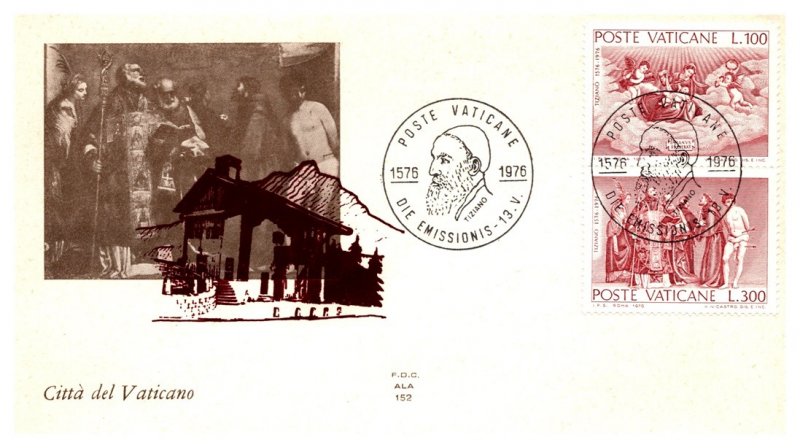 Vatican City, Worldwide First Day Cover