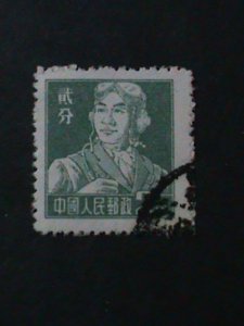 ​CHINA-1955-SC#275 VARIOUS PROFESSION-PILOT-USED-VF WE SHIP TO WORLDWIDE