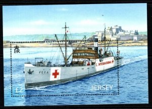 JERSEY SGMS1753 2013 150th ANNIV OF THE INTERNATIONAL RED CROSS MNH