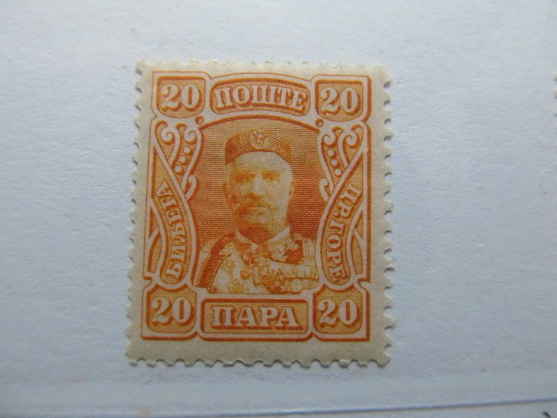 Montenegro 1907 20p Fine MH* A5P17F329