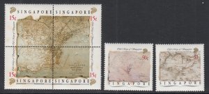 Singapore 545-547 MNH VF