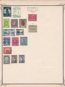 guatemala stamps page ref 17220