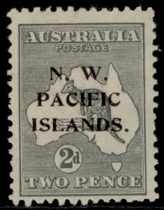 AUSTRALIA - New Guinea GV SG106a, 2d grey, M MINT. Cat £12. DIE II 