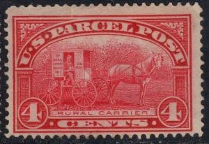 U.S. Scott #Q4 4-Cent Parcel Post  Stamp - Mint Single