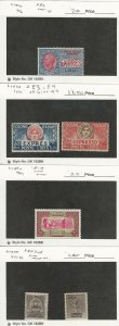 Libya, Postage Stamp, #E2, E3, E4, E13, EY2-3 Mint, 1916-66, JFZ