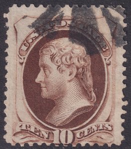 #161 Used, Ave-F (CV $25 - ID46732) - Joseph Luft