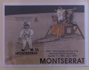 Souvenir Sheet Scott Montserrat #730 NH